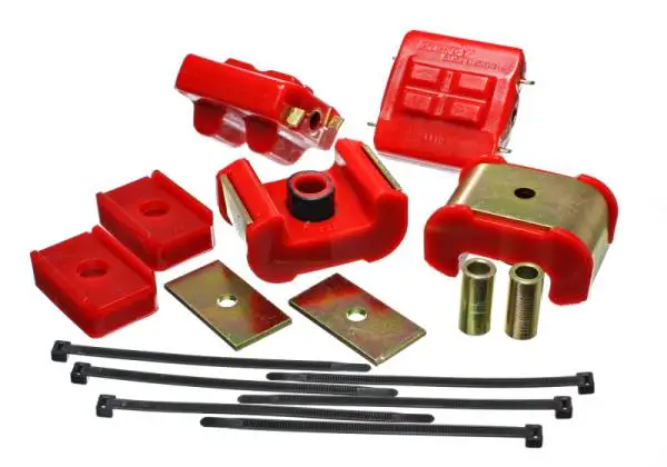 Energy Suspension GM Complete Engine & Trans Mount - Red thumbnail 3
