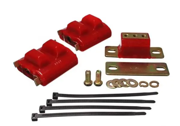 Energy Suspension 73-92 Chevrolet Camaro Red Motor and Transmission Mounts; Zinc Finish thumbnail 2