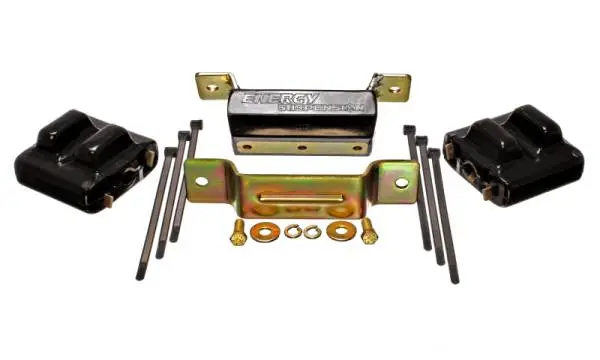 Energy Suspension 88-94 GM Blazer 4WD K Series Black Motor and Transmission Mounts; Zinc Finish thumbnail 3