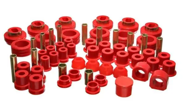 Energy Suspension 81-87 Chevy/GMC 4WD (w/ Aftermarket Frt Springs) Red Hyper-flex Master Bushing Set thumbnail 2