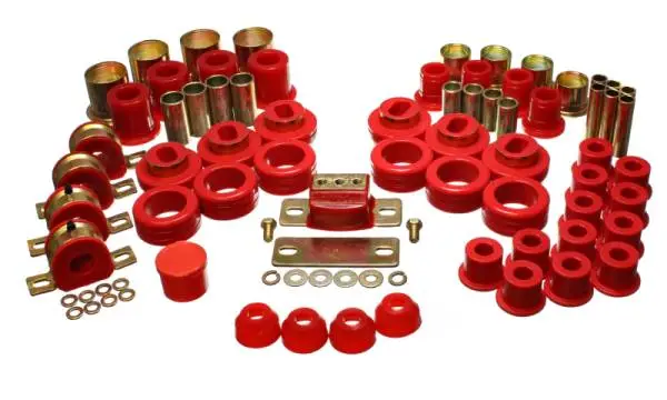 Energy Suspension 81-87 Chevy/GMC 2WD 1/2 Ton PickUp Red Hyper-flex Master Bushing Set thumbnail 3