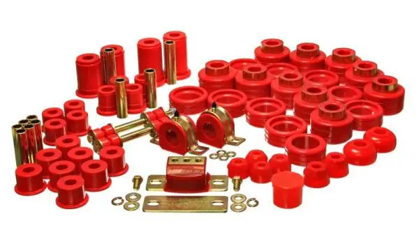Energy Suspension 95-99 Chevy Tahoe / GMC Denali/Yukon (except XL) 2WD Red Hyper-flex Master Bushing thumbnail 2