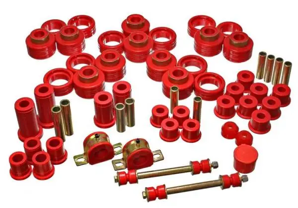 Energy Suspension 95-97 Chevy Tahoe / GMC Denali 4WD Red Hyper-flex Master Bushing Set thumbnail 4