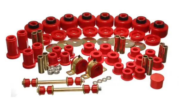 Energy Suspension 01-06 Chevy Silverado 4WD Red Hyper-flex Master Bushing Set thumbnail 3