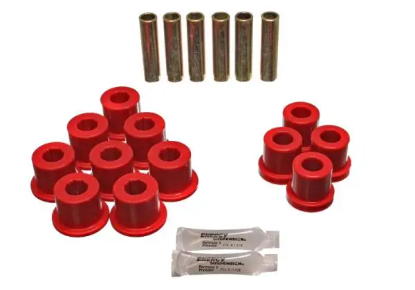 Energy Suspension GM 2 & 4 X Rear Spring Bushing - Red thumbnail 3