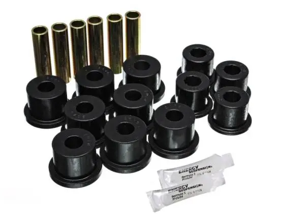 Energy Suspension GM Rear Spring & Shackle - Black