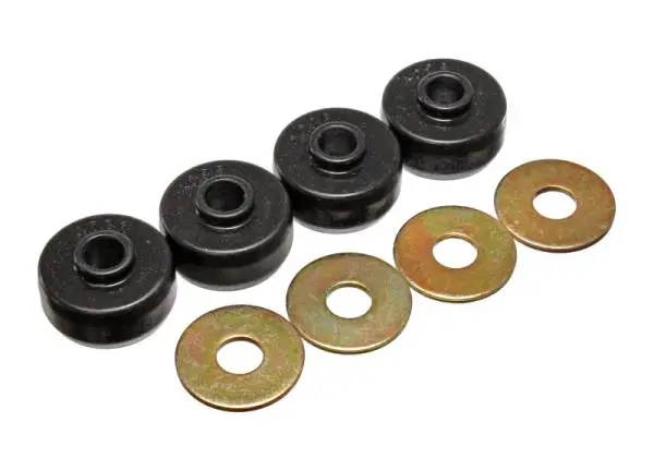 Energy Suspension 84-96 Chevy Corvette Black Spring Cushions for Rear Leaf Spring Bushing Set thumbnail 3