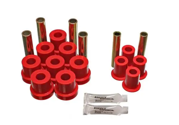Energy Suspension GM 4Wd Front Spring & Shackle Bushing - Red thumbnail 3