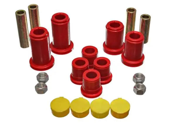 Energy Suspension 98-99 Tahoe/Yukon/Denali / 98-95 K5 Blazer 4WD Red Front End C/A Bushing Set thumbnail 3