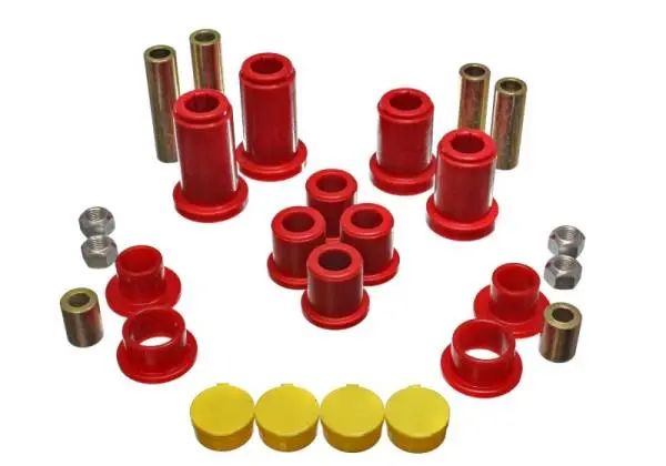 Energy Suspension 99-07 General Motors (Various) Red Front End Control Arm Bushing Set thumbnail 2