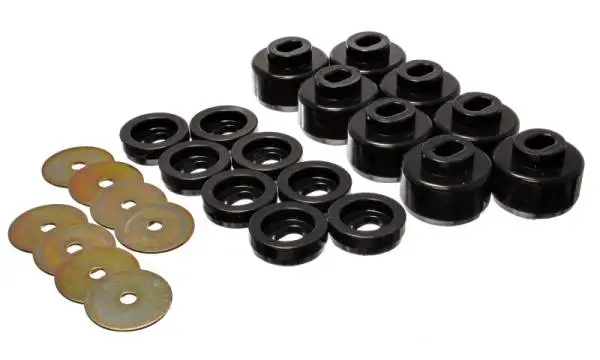 Energy Suspension 99-06 Silverado C1500/K1500/01-06 Silverado C2500/K2500 Black Body(cab) Mount Set thumbnail 3