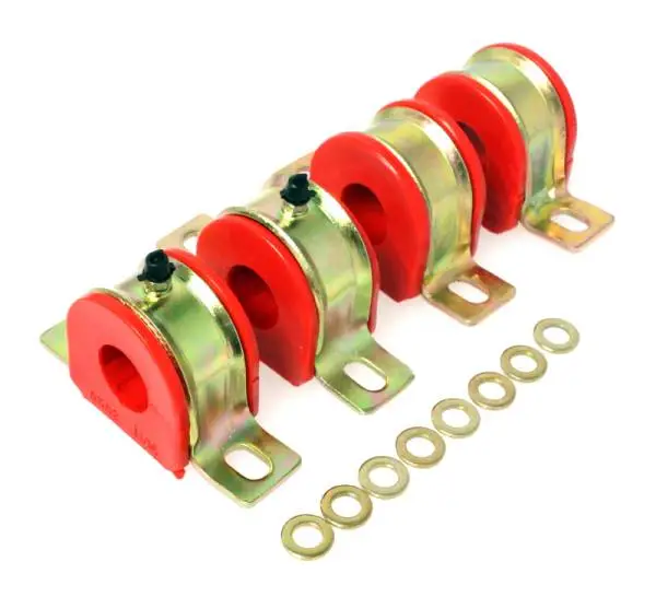 Energy Suspension 73-94 GM K5 Blazer/73-81 C-10/C1500 P/U Red 1-1/8in Front Sway Bar Bushing Set thumbnail 3