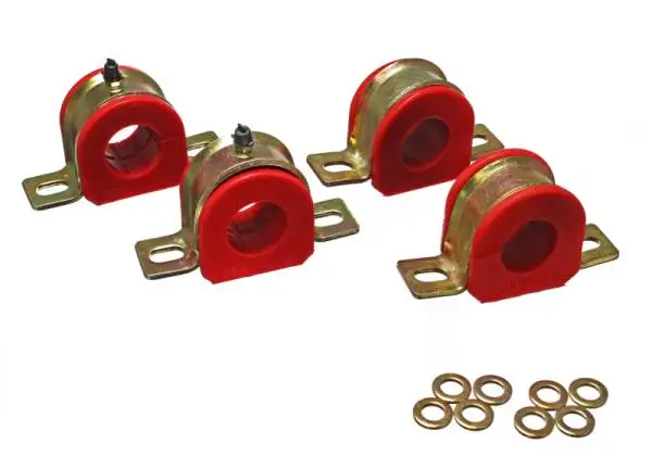 Energy Suspension 1-1/4in GM Greaseable S/B Set - Red thumbnail 2