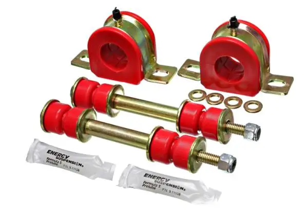 Energy Suspension 85-89 Ford Astro Van 2WD 1-1/4in Front Sway Bar Bushing Set - Red thumbnail 2