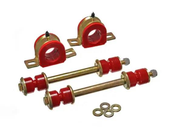 Energy Suspension 01-06 C2500 HD Silverado 2WD Red 36mm Front Sway Bar Bushing Set thumbnail 2