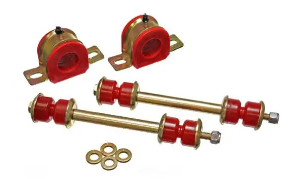 Energy Suspension 00-06 Tahoe/Yukon/Denali 2WD Red 32mm Front Sway Bar Bushing Set thumbnail 2