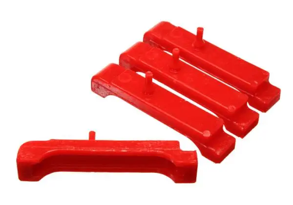 Energy Suspension GM BBC Red Radiator Isolator Pad Set - 4 Row thumbnail 2