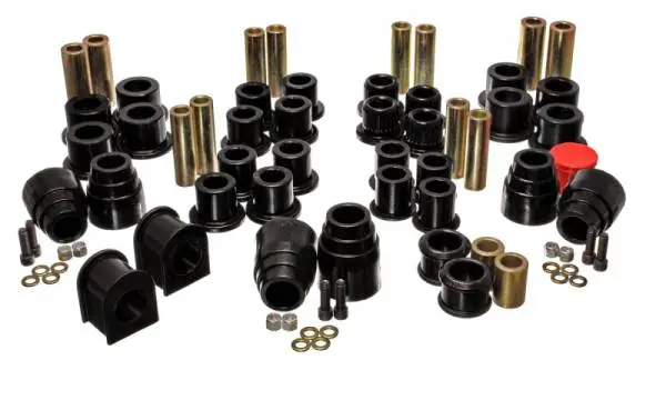 Energy Suspension 00-04 Ford Excursion 4WD Black Hyper-flex Master Bushing Set thumbnail 2