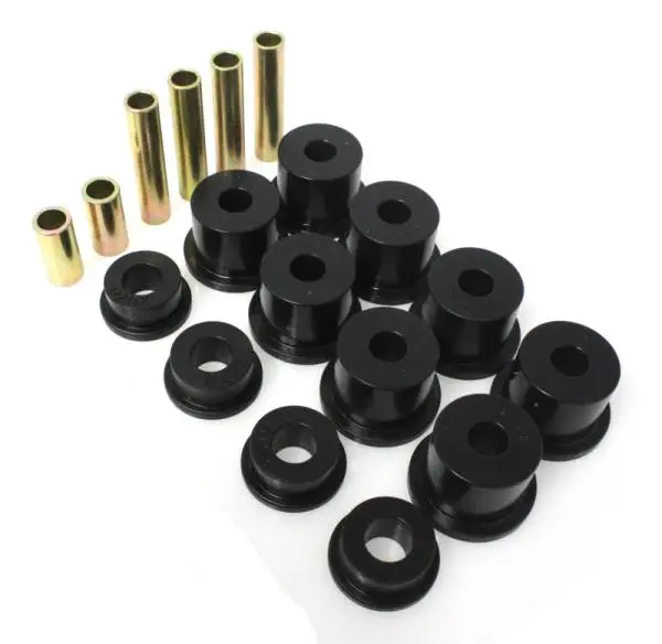 Energy Suspension 80-98 Ford F250/F350 4WD w/ 2 inch ID Black Front Spring Bushing Set image 3