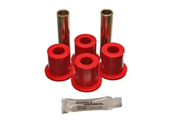 Energy Suspension Rear Spring Frame Shackle Kit - Red image 2