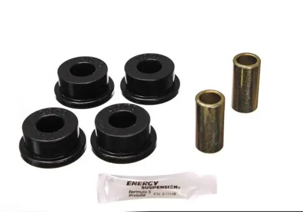 Energy Suspension 80-98 Ford F-250 4WD/F350 4WD Black Front Frame Shackle Bushing Set thumbnail 2