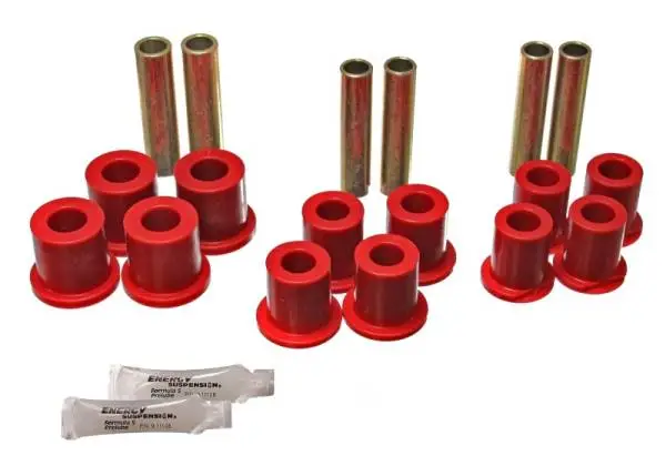 Energy Suspension Spring Bushings - Red image 2
