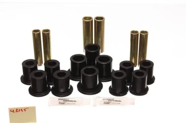 Energy Suspension Ford Rear Spring Bushing Set Complete - Black thumbnail 2