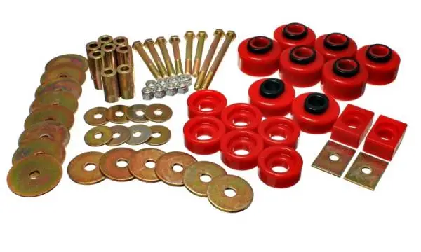 Energy Suspension Body Mount 2/4 Wd Super Crew - Red image 2