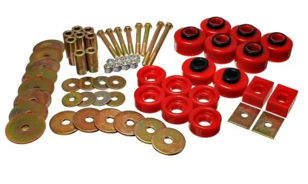 Energy Suspension Body Mount 2/4 Wd Super Crew - Red image 3