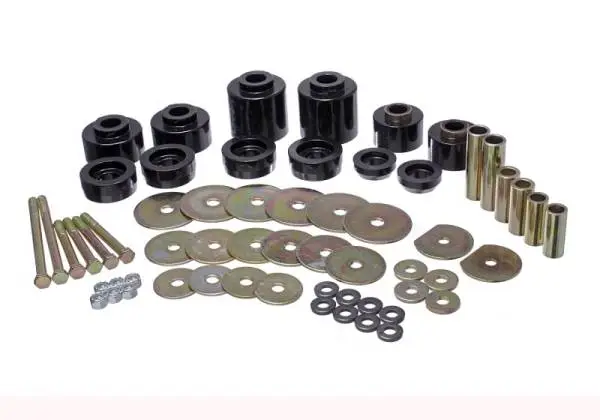 Energy Suspension 1998 Ford F250 Black Body Mount Set image 2