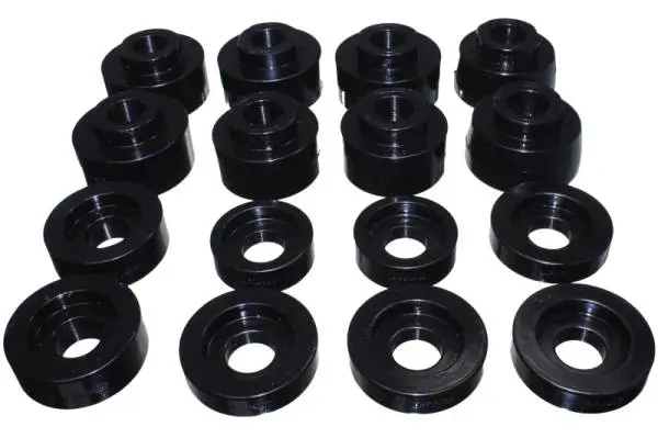 Energy Suspension 08-16 Ford F-250/F-350/F-450/F-550 Super Duty Crew Cab Black Body Mount Set thumbnail 2
