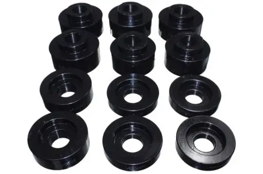 Energy Suspension 08-16 Ford F-250/F-350/F-450/F-550 Super Duty STD/Super Cab Black Body Mount Set