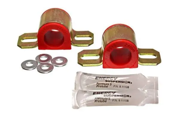 Energy Suspension 00-04 Ford Excursion 4wd Black 36mm Front Sway Bar Bushing Set thumbnail 4