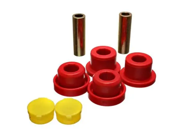 Energy Suspension 99-04 Ford F-350 2WD Red Radius/Strut Arm Bushing Set thumbnail 2