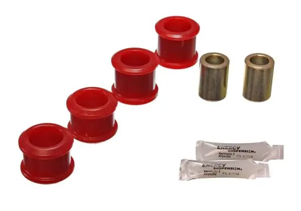 Energy Suspension Track Rod Bushing Set - Red thumbnail 2
