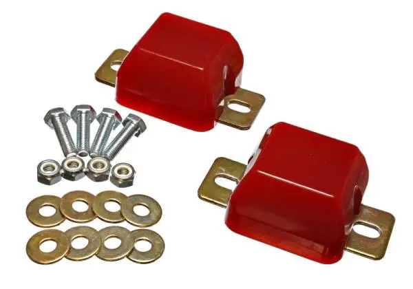 Energy Suspension 00-04 Ford Excursion / 99-04 F-250 Super Duty 4WD Red Front Axle Bump Stop Set thumbnail 2