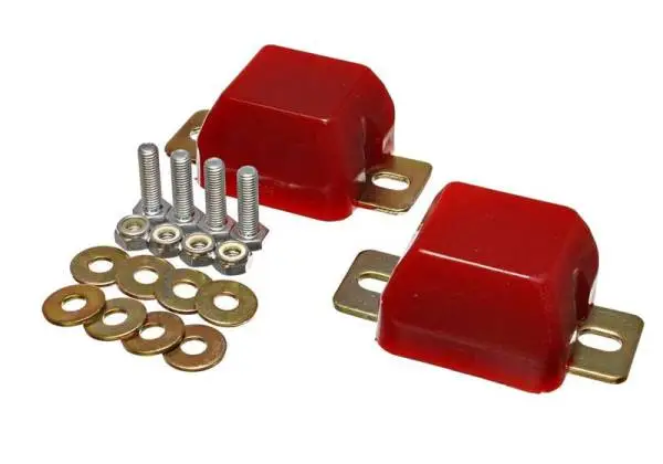 Energy Suspension 00-04 Ford Excursion / 99-04 F-250 Super Duty 4WD Red Front Axle Bump Stop Set thumbnail 3