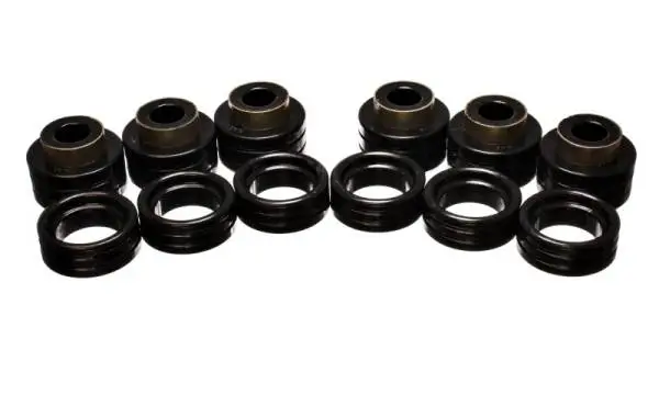 Energy Suspension 94-01 Dodge Ram 1500 / 94-02 Ram 2500/3500 Black Body (Cab) Mount Set thumbnail 2