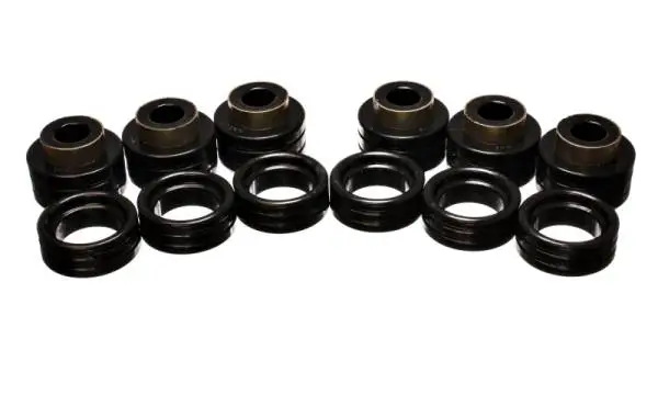 Energy Suspension 94-01 Dodge Ram 1500 / 94-02 Ram 2500/3500 Black Body (Cab) Mount Set thumbnail 3