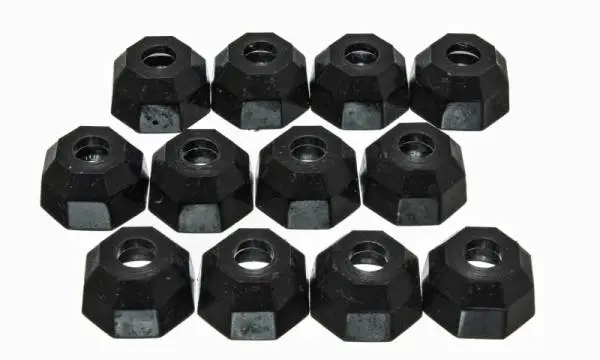 Energy Suspension Universal Black 12mm Taper Dia Octagon Tie Rod Dust Boots (BOX of 12) image 2
