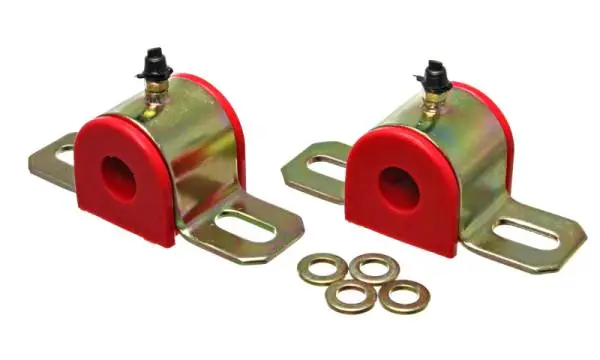 Energy Suspension Universal 20.5mm Red Greaseable Sway Bar Bushings image 2