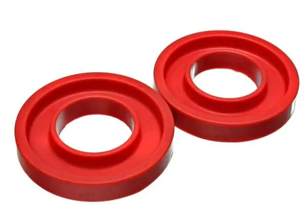 Energy Suspension Coil Spring Isolator Set - Red image 2