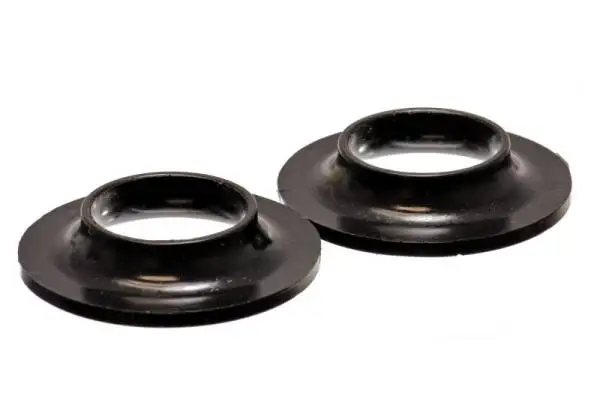 Energy Suspension Universal 2 1/8in ID 4 1/8in OD 13/16in H Black Coil Spring Isolators (2 per set) image 2
