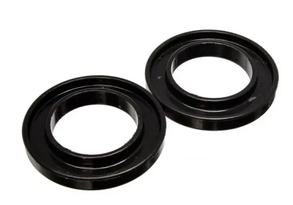 Energy Suspension Universal 3-3/16in ID 5-1/4in OD 3/4in H Black Coil Spring Isolators (2 per set) image 2