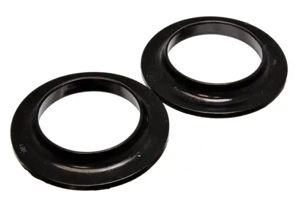 Energy Suspension Universal 3-3/4in ID 5-13/16in OD 7/8in H Black Coil Spring Isolators (2 per set) image 2