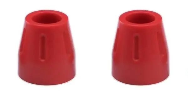 Energy Suspension Universal Red 1-1/2in OD x 11/16in McPherson ID Strut Bump Stop Set image 2