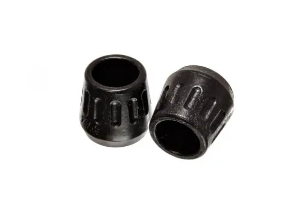 Energy Suspension Universal Black 1-3/8in OD x 1/2in McPherson ID Strut Bump Stop Set image 2