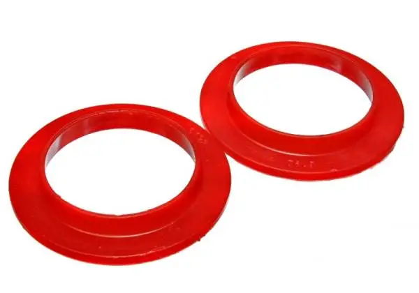 Energy Suspension Coil Spring Isolator Set - Red image 2
