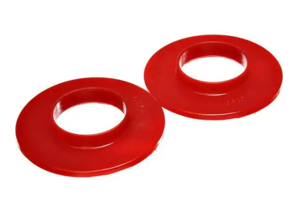 Energy Suspension Universal 2 3/16in ID 4 9/16in OD 5/8in H Red Coil Spring Isolators (2 per set) image 2