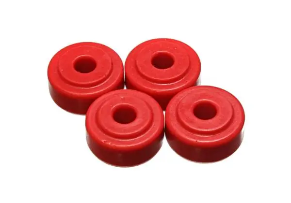 Energy Suspension Red Shock Tower Grommets 7/8 inch Nipple / 3/8 inch I.D. 1 1/4 inch O.D. / 5/8 inc image 2